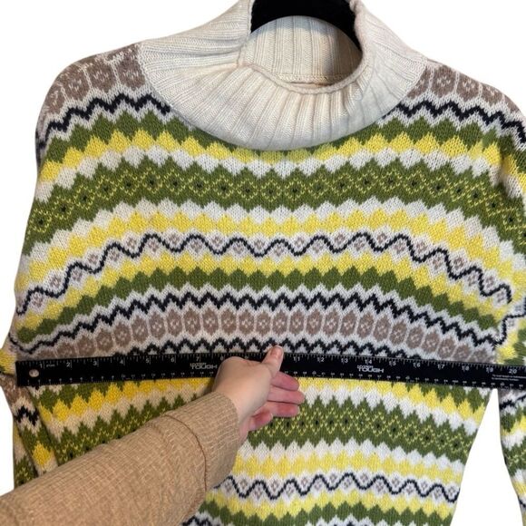 Barbour Women’s Barbour Holkham Knit Wool Blend Turtleneck Sweater Size US 4 - Picture 10 of 13